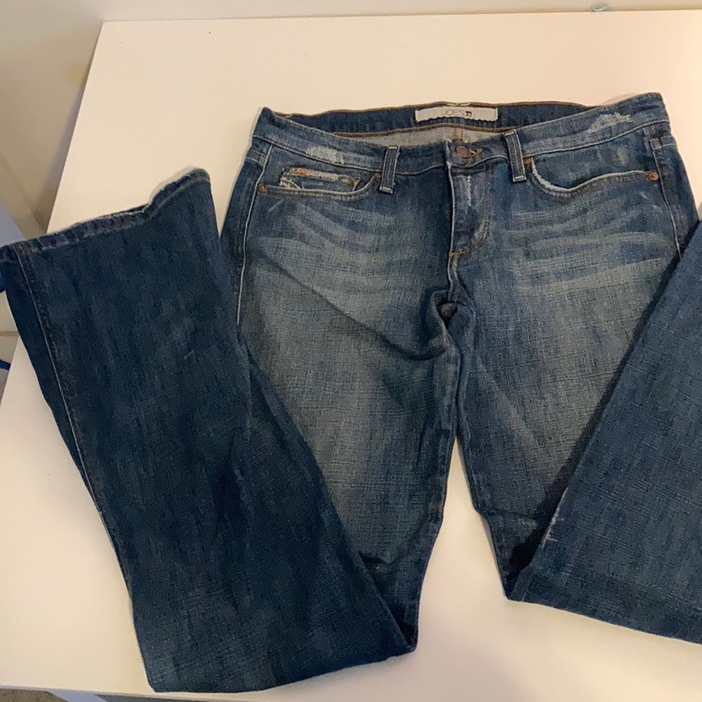 Joe’s jean size 31 boot cut leg